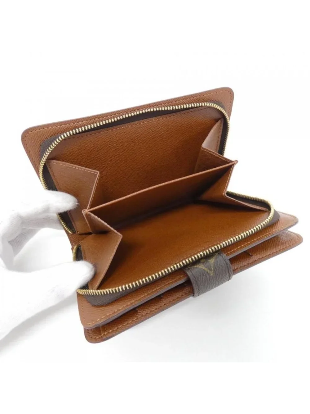 Louis Vuitton Monogram Porte Papier Zip Wallet Agenda